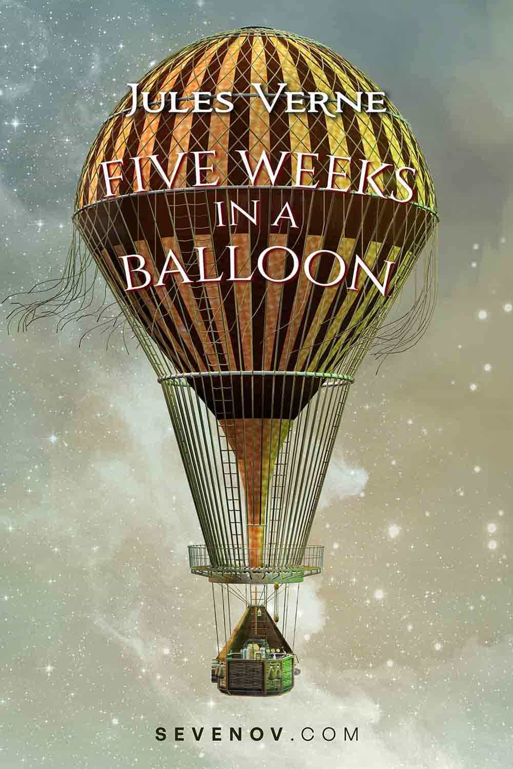 Five Weeks in a Balloon by Jules Verne | Sevenov