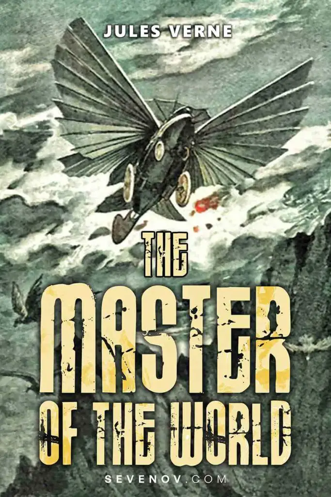 The Master of the World by Jules Verne, Book Cover
