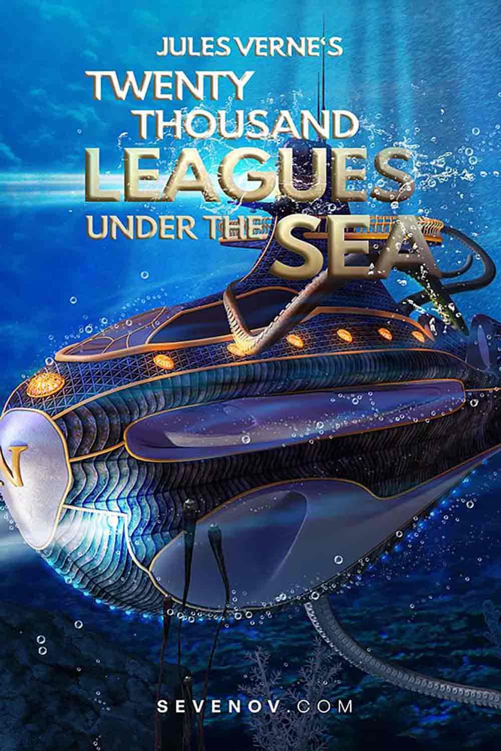 Twenty Thousand Leagues under the Sea by Jules Verne | Sevenov