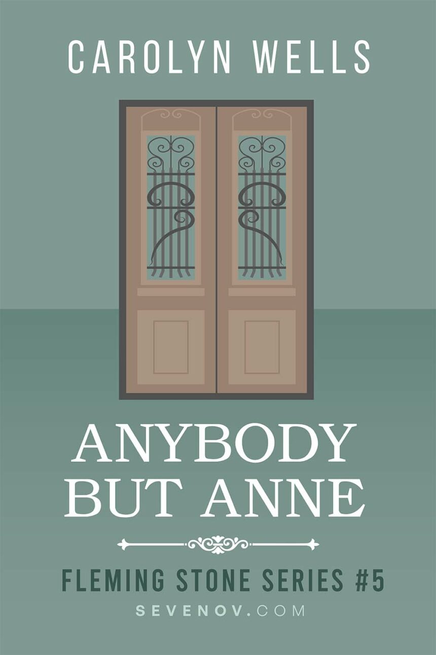 Anybody But Anne by Carolyn Wells, Book Cover
