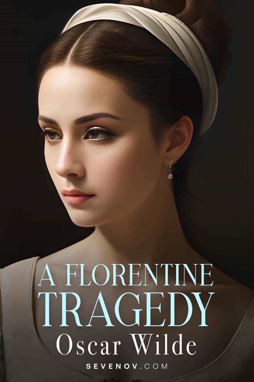A Florentine Tragedy by Oscar Wilde, Book Cover
