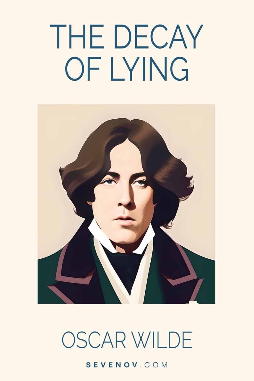 The Decay of Lying by Oscar Wilde, Book Cover