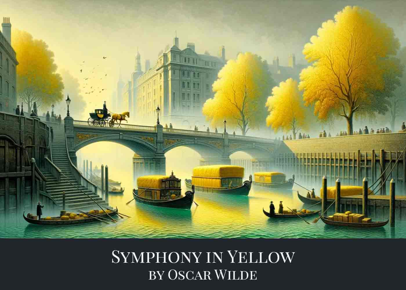 Symphony In Yellow By Oscar Wilde Sevenov