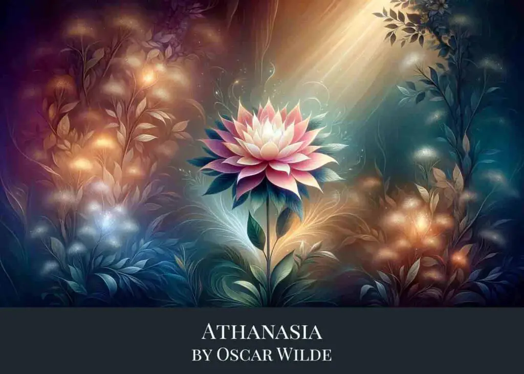 Athanasia by Oscar Wilde