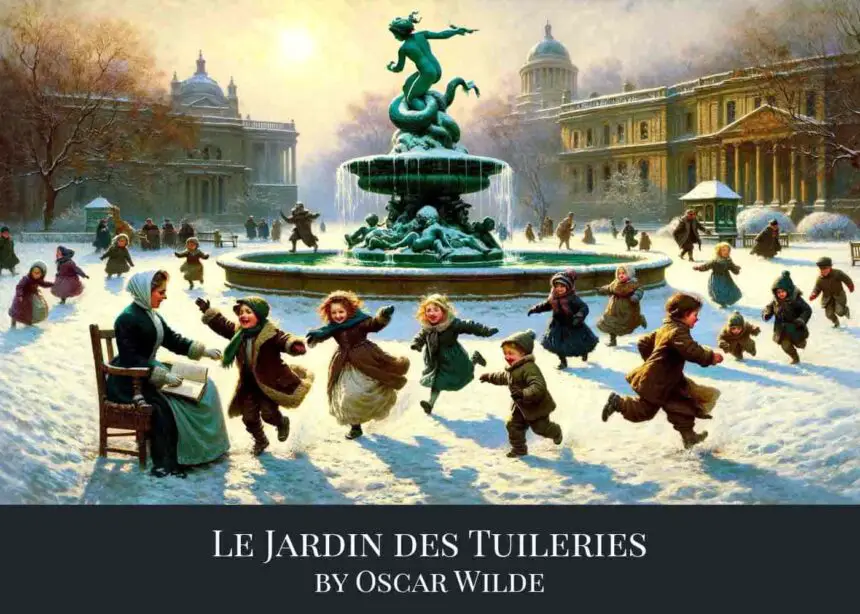 Le Jardin des Tuileries by Oscar Wilde
