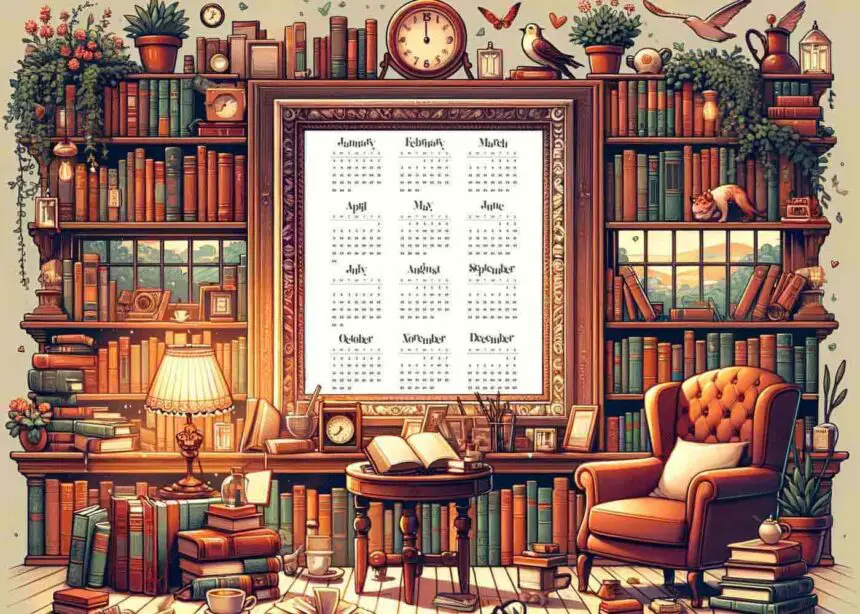 Free Bookish Calendars
