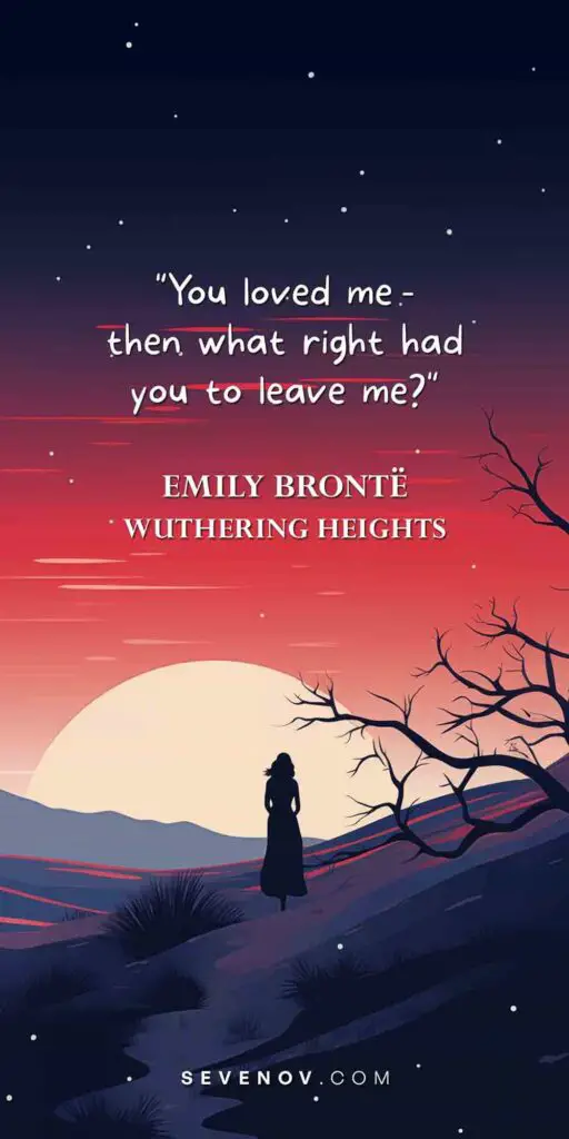 Wuthering Heights by Emily Bronte Phone Wallpaper