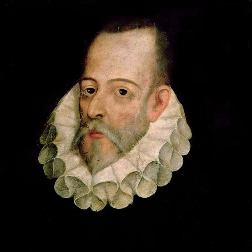 Miguel de Cervantes painting